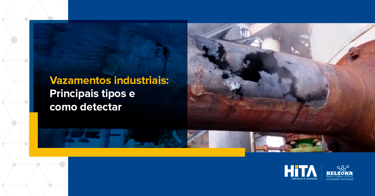 Vazamentos industriais: principais tipos e como detectar