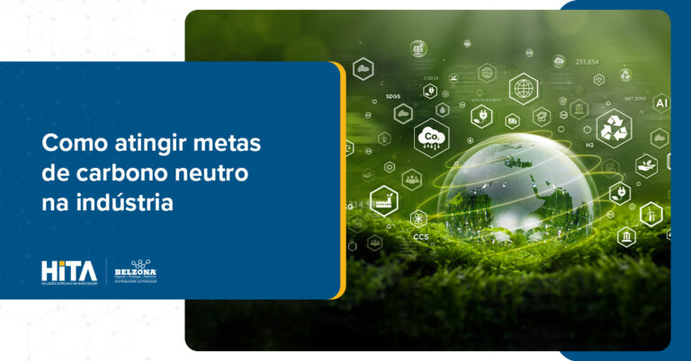 Como a manutenção contribui para metas de carbono neutro na indústria